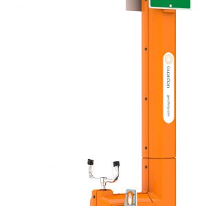 Heated Safety Station with Eyewash, Top Inlet, Rated for Class I, Division 1 Environment, Arca Timur