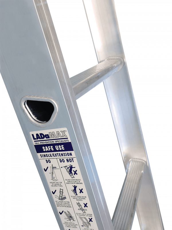 ALUMINIUM EXTENSION LADDER