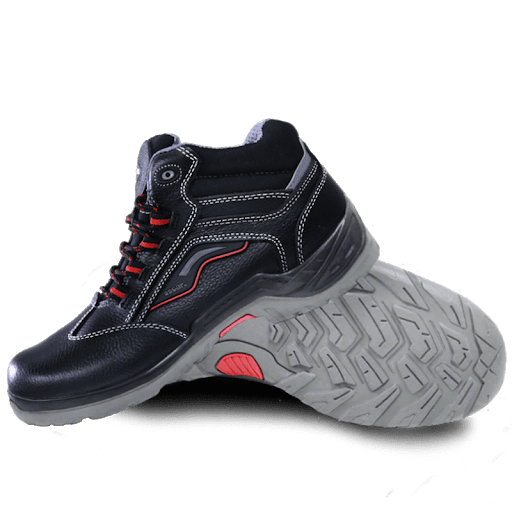 OSCAR SAFETY SHOES BLACK, KASUT KESELAMATAN MODEL 829 Arca Timur